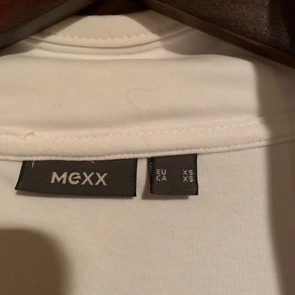 Mexx White Full Zip Sweatshirt Jacket